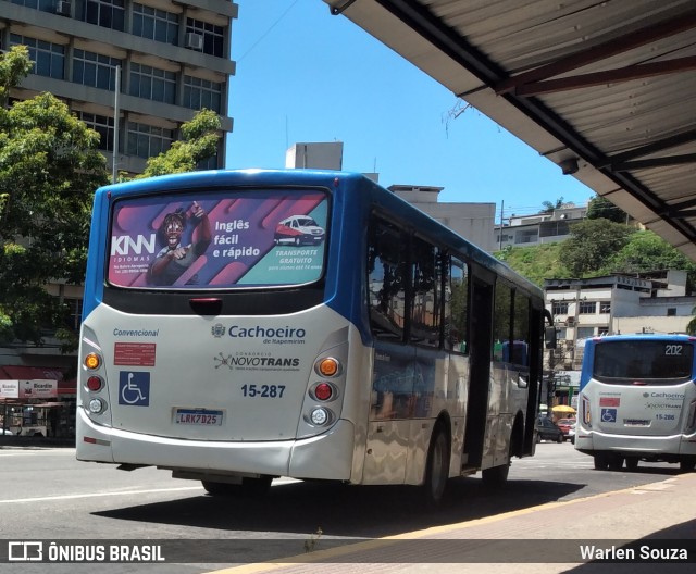 Viação Flecha Branca 15-287 na cidade de Cachoeiro de Itapemirim, Espírito Santo, Brasil, por Warlen Souza. Número da foto: #9806190.
