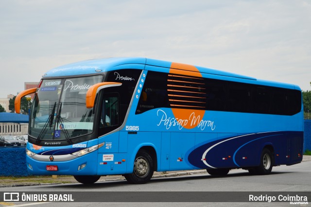 Litorânea Transportes Coletivos 5985 na cidade de São Paulo, São Paulo, Brasil, por Rodrigo Coimbra. ID da foto: 9805763.