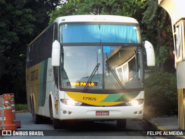 Empresa Gontijo de Transportes 17165 na cidade de São Paulo, São Paulo, Brasil, por FELIPE ALMEIDA. ID da foto: 9806775.