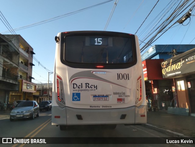 Del Rey Transportes 1001 na cidade de Carapicuíba, São Paulo, Brasil, por Lucas Kevin. Número da foto: #9806482.