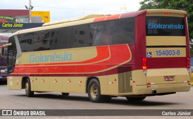 Auto Viação Goianésia 154003-8 na cidade de Goiânia, Goiás, Brasil, por Carlos Júnior. Número da foto: #9807417.