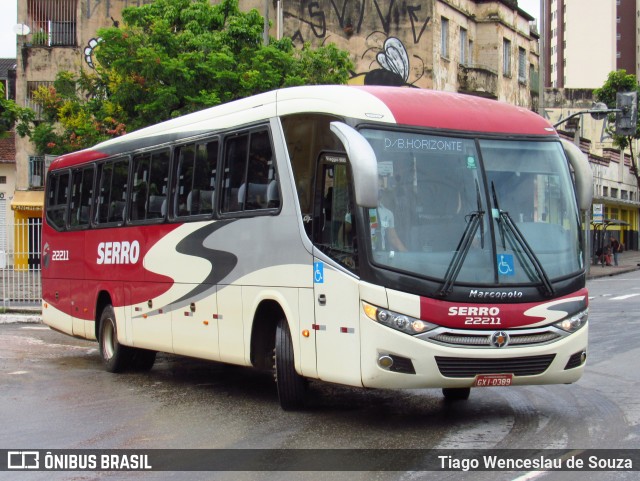Viação Serro 22211 na cidade de Belo Horizonte, Minas Gerais, Brasil, por Tiago Wenceslau de Souza. Número da foto: #9807261.