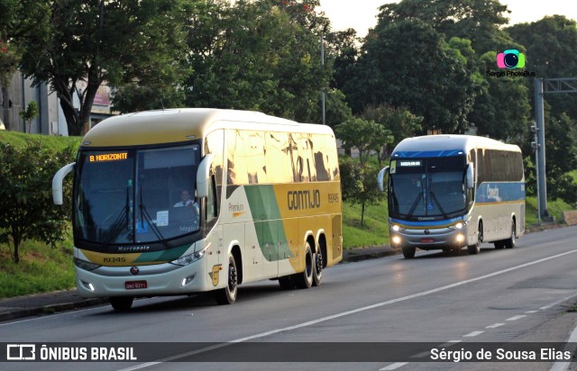 Empresa Gontijo de Transportes 19345 na cidade de Campinas, São Paulo, Brasil, por Sérgio de Sousa Elias. ID da foto: 9807392.