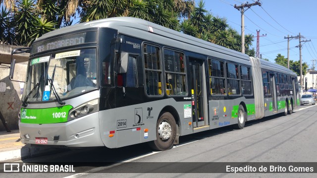 Viação Santa Brígida 1 0012 na cidade de São Paulo, São Paulo, Brasil, por Espedito de Brito Gomes. Número da foto: #9805577.