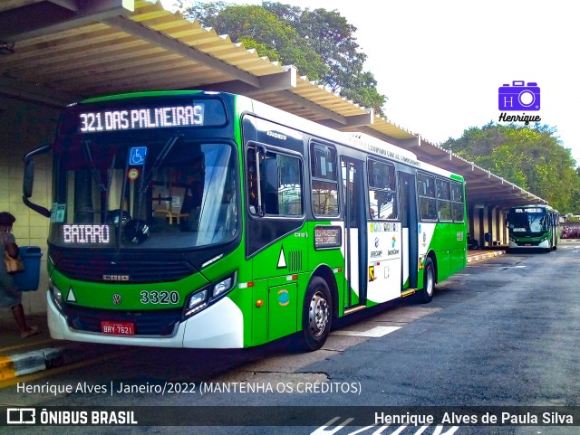 VB Transportes e Turismo 3320 na cidade de Campinas, São Paulo, Brasil, por Henrique Alves de Paula Silva. Número da foto: #9805142.