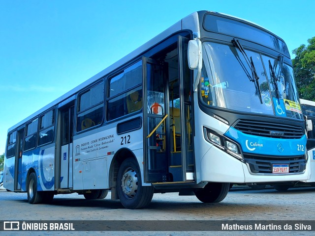 Colitur Transportes Rodoviários 212 na cidade de Volta Redonda, Rio de Janeiro, Brasil, por Matheus Martins da Silva. Número da foto: #9806511.