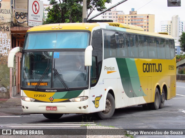 Empresa Gontijo de Transportes 17350 na cidade de Belo Horizonte, Minas Gerais, Brasil, por Tiago Wenceslau de Souza. Número da foto: #9807199.