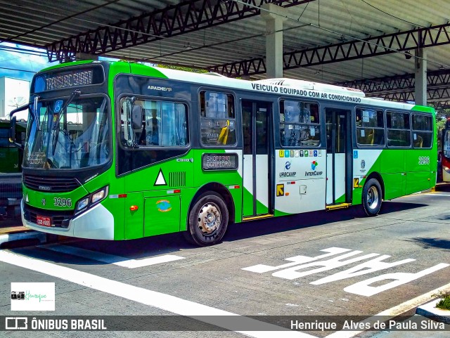 VB Transportes e Turismo 3296 na cidade de Campinas, São Paulo, Brasil, por Henrique Alves de Paula Silva. Número da foto: #9805166.