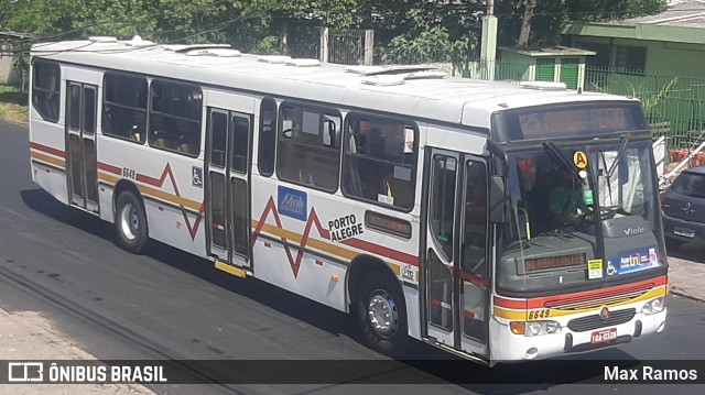 SOPAL - Sociedade de Ônibus Porto-Alegrense Ltda. 6649 na cidade de Porto Alegre, Rio Grande do Sul, Brasil, por Max Ramos. Número da foto: #9811007.