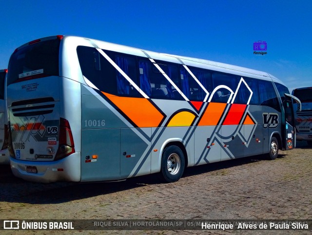 VB Transportes e Turismo 10016 na cidade de Hortolândia, São Paulo, Brasil, por Henrique Alves de Paula Silva. Número da foto: #9810471.