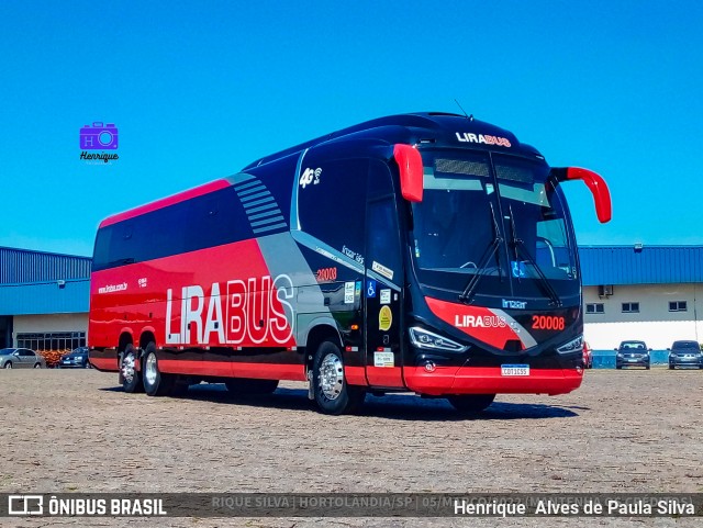 Lirabus 20008 na cidade de Hortolândia, São Paulo, Brasil, por Henrique Alves de Paula Silva. Número da foto: #9810497.