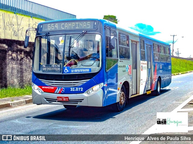 Transportes Capellini 32.072 na cidade de Campinas, São Paulo, Brasil, por Henrique Alves de Paula Silva. ID da foto: 9809244.