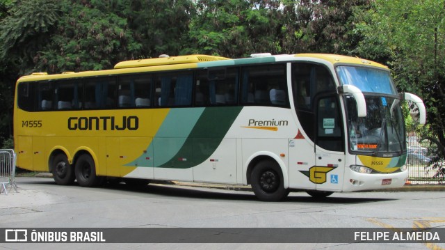 Empresa Gontijo de Transportes 14555 na cidade de São Paulo, São Paulo, Brasil, por FELIPE ALMEIDA. Número da foto: #9811106.