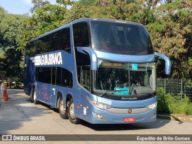 Viação Águia Branca 50010 na cidade de São Paulo, São Paulo, Brasil, por Espedito de Brito Gomes. ID da foto: 9810714.