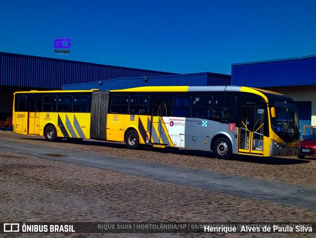 Transportes Capellini 23031 na cidade de Hortolândia, São Paulo, Brasil, por Henrique Alves de Paula Silva. Número da foto: #9810488.