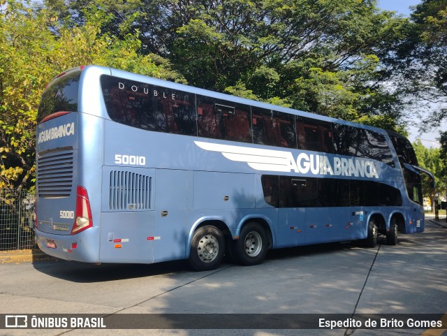 Viação Águia Branca 50010 na cidade de São Paulo, São Paulo, Brasil, por Espedito de Brito Gomes. Número da foto: #9810717.
