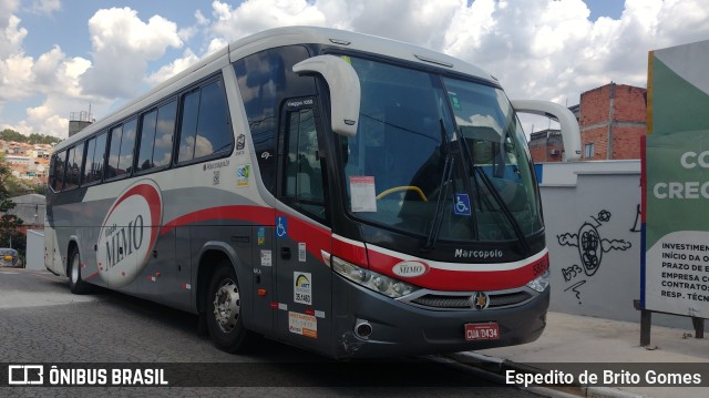 Viação Mimo 5880 na cidade de Franco da Rocha, São Paulo, Brasil, por Espedito de Brito Gomes. ID da foto: 9810638.