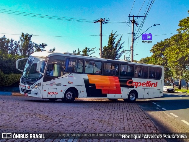 Transportes Capellini 16014 na cidade de Hortolândia, São Paulo, Brasil, por Henrique Alves de Paula Silva. ID da foto: 9810485.