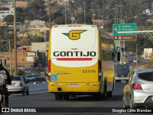 Empresa Gontijo de Transportes 12775 na cidade de Belo Horizonte, Minas Gerais, Brasil, por Douglas Célio Brandao. ID da foto: 9813942.