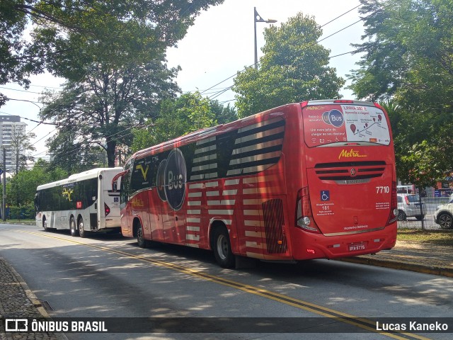 Metra - Sistema Metropolitano de Transporte 7710 na cidade de Santo André, São Paulo, Brasil, por Lucas Kaneko. ID da foto: 9811980.