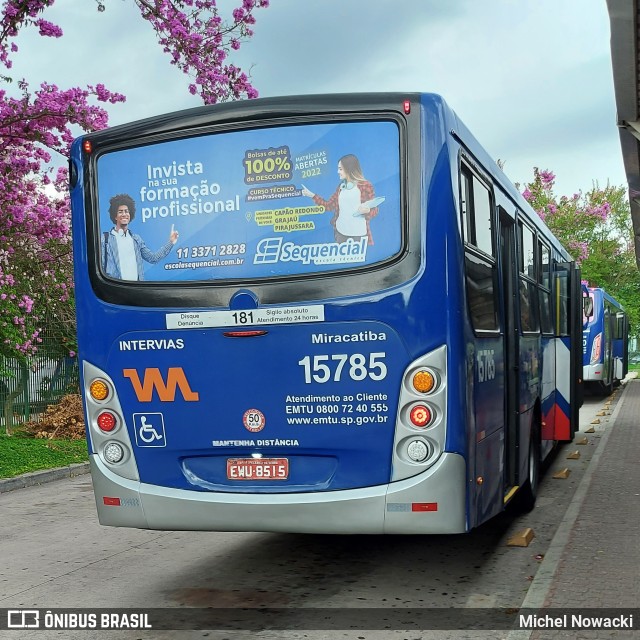 Viação Miracatiba 15.785 na cidade de São Paulo, São Paulo, Brasil, por Michel Nowacki. Número da foto: #9812347.
