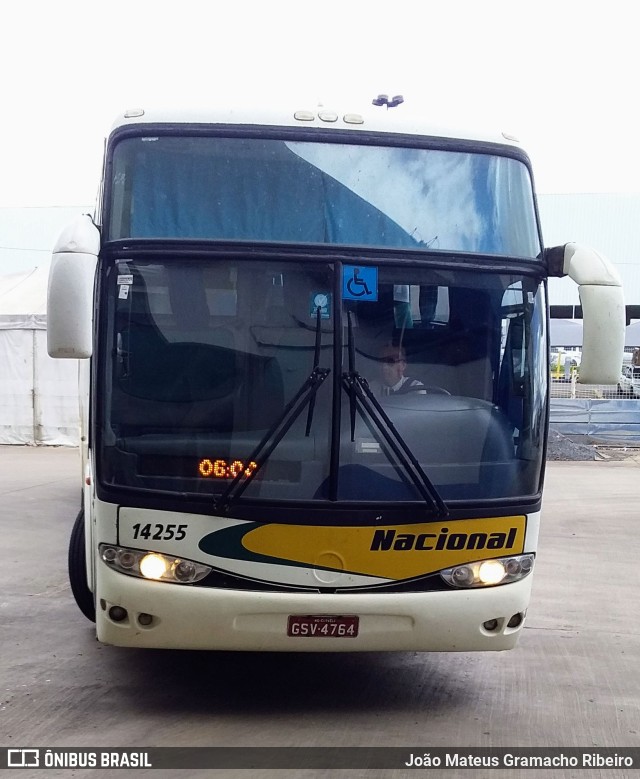 Viação Nacional 14255 na cidade de Goiânia, Goiás, Brasil, por João Mateus Gramacho Ribeiro. Número da foto: #9813212.