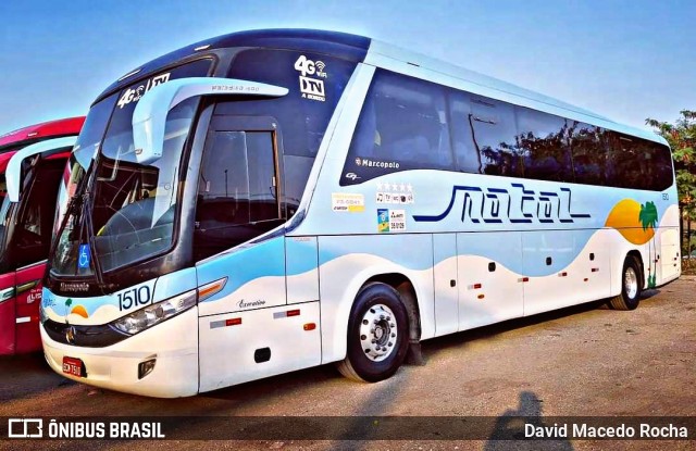 Transportadora Turística Natal 1510 na cidade de Itapetininga, São Paulo, Brasil, por David Macedo Rocha. ID da foto: 9812328.