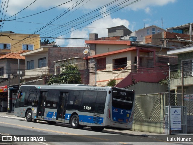 Sambaíba Transportes Urbanos 2 1268 na cidade de São Paulo, São Paulo, Brasil, por Luis Nunez. ID da foto: 9813083.