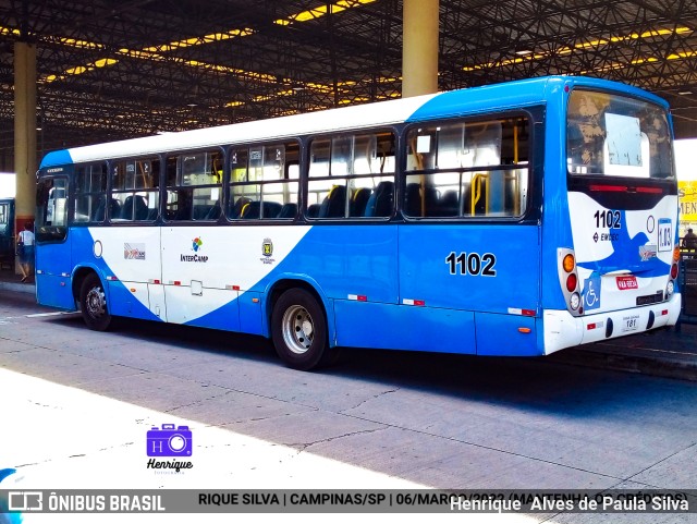 VB Transportes e Turismo 1102 na cidade de Campinas, São Paulo, Brasil, por Henrique Alves de Paula Silva. ID da foto: 9812974.