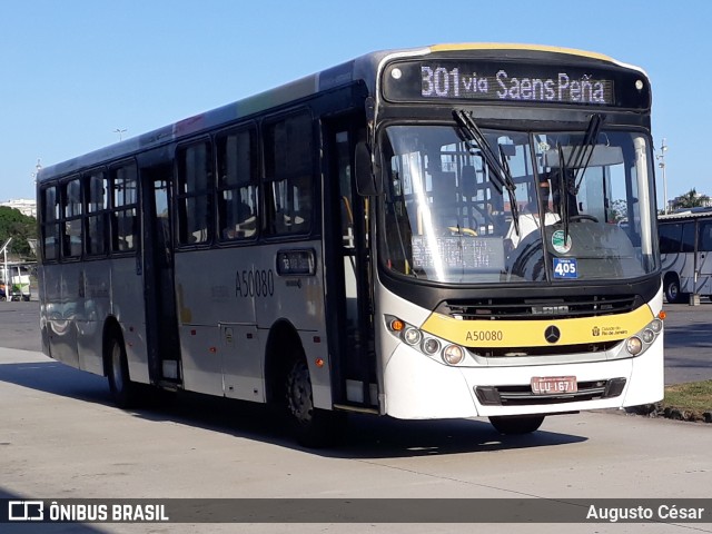 Tijuquinha - Auto Viação Tijuca A50080 na cidade de Rio de Janeiro, Rio de Janeiro, Brasil, por Augusto César. Número da foto: #9811741.