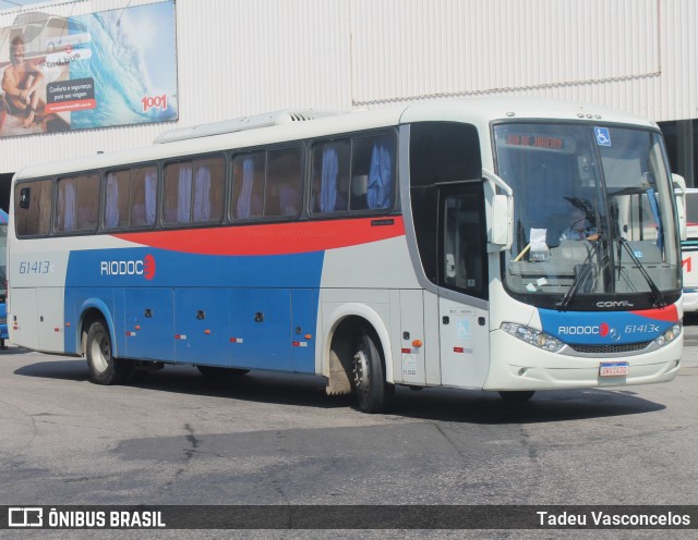 Viação Riodoce 61413 na cidade de Rio de Janeiro, Rio de Janeiro, Brasil, por Tadeu Vasconcelos. Número da foto: #9811899.