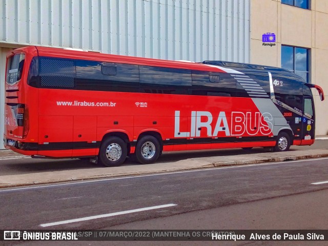 Lirabus 20008 na cidade de Campinas, São Paulo, Brasil, por Henrique Alves de Paula Silva. Número da foto: #9812994.