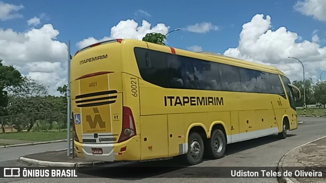 Viação Itapemirim 60021 na cidade de Brasília, Distrito Federal, Brasil, por Udiston Teles de Oliveira. Número da foto: #9816590.