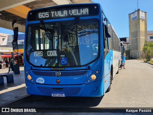 Viação Praia Sol 12248 na cidade de Vila Velha, Espírito Santo, Brasil, por Kaique Passos. ID da foto: 9815640.