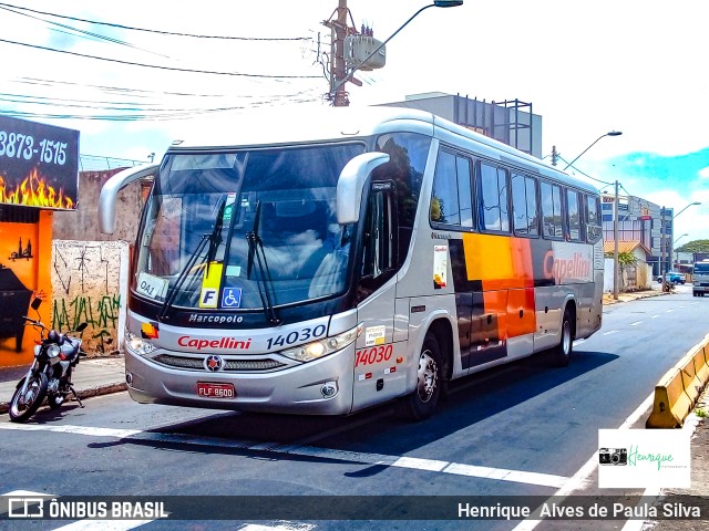 Transportes Capellini 14030 na cidade de Sumaré, São Paulo, Brasil, por Henrique Alves de Paula Silva. ID da foto: 9816264.