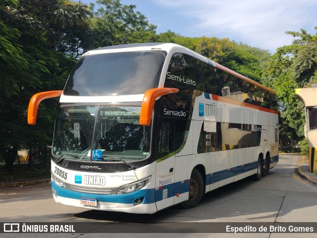 Expresso União 20055 na cidade de São Paulo, São Paulo, Brasil, por Espedito de Brito Gomes. Número da foto: #9814480.