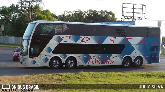 Cristal Turismo e Transporte 1000 na cidade de Esteio, Rio Grande do Sul, Brasil, por JULIO SILVA. ID da foto: 9816190.