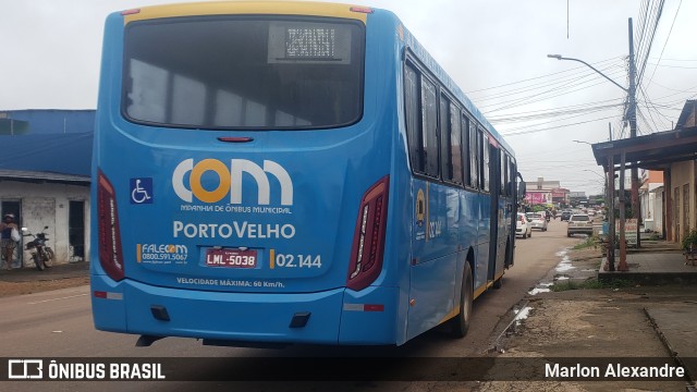 JTP Transportes - COM Porto Velho 02.144 na cidade de Porto Velho, Rondônia, Brasil, por Marlon Alexandre . ID da foto: 9814841.