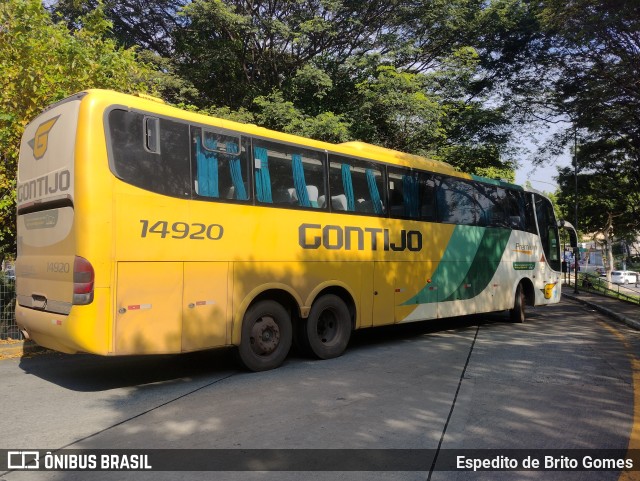 Empresa Gontijo de Transportes 14920 na cidade de São Paulo, São Paulo, Brasil, por Espedito de Brito Gomes. ID da foto: 9814439.