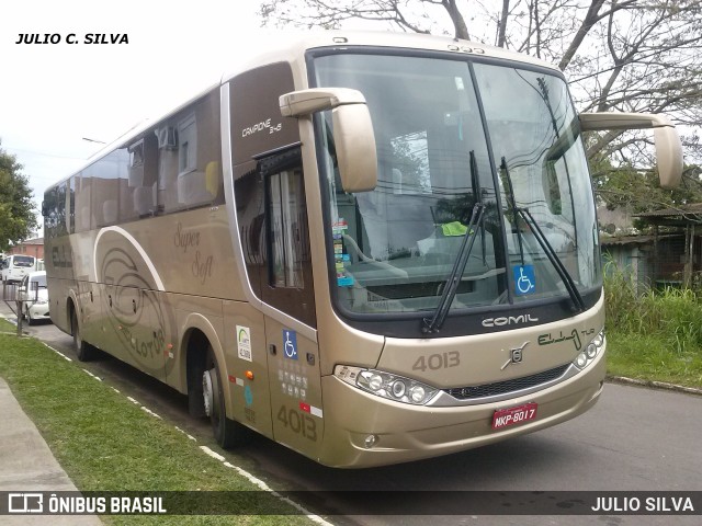 Ellotur Turismo - Viação Ello 4013 na cidade de Esteio, Rio Grande do Sul, Brasil, por JULIO SILVA. ID da foto: 9816722.