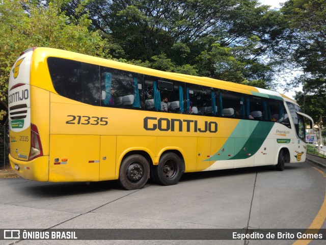 Empresa Gontijo de Transportes 21335 na cidade de São Paulo, São Paulo, Brasil, por Espedito de Brito Gomes. ID da foto: 9816417.