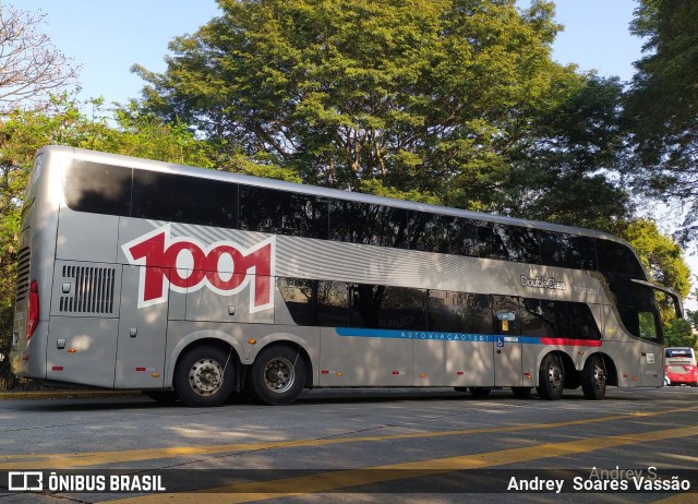 Auto Viação 1001 RJ 108.1143 na cidade de São Paulo, São Paulo, Brasil, por Andrey  Soares Vassão. Número da foto: #9814606.