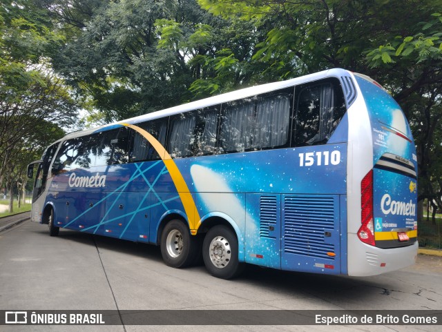 Viação Cometa 15110 na cidade de São Paulo, São Paulo, Brasil, por Espedito de Brito Gomes. Número da foto: #9816388.