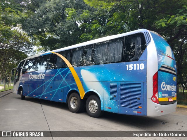 Viação Cometa 15110 na cidade de São Paulo, São Paulo, Brasil, por Espedito de Brito Gomes. ID da foto: 9816388.