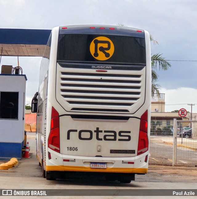 RodeRotas - Rotas de Viação do Triângulo 1806 na cidade de Goiânia, Goiás, Brasil, por Paul Azile. ID da foto: 9815290.