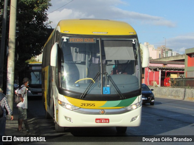 Empresa Gontijo de Transportes 21355 na cidade de Belo Horizonte, Minas Gerais, Brasil, por Douglas Célio Brandao. ID da foto: 9878285.