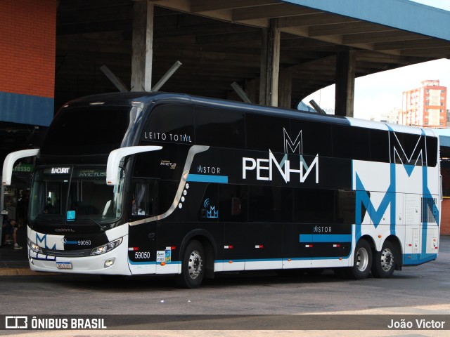 Empresa de Ônibus Nossa Senhora da Penha 59050 na cidade de Porto Alegre, Rio Grande do Sul, Brasil, por João Victor. ID da foto: 9878743.