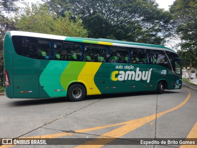 Auto Viação Cambuí 211 na cidade de São Paulo, São Paulo, Brasil, por Espedito de Brito Gomes. Número da foto: #9876864.