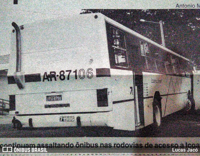Viação Icoaraciense AR-87106 na cidade de Belém, Pará, Brasil, por Lucas Jacó. Número da foto: #9878234.