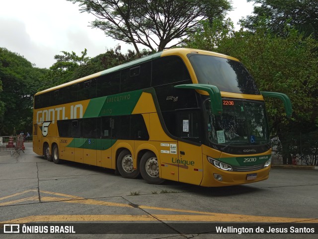 Empresa Gontijo de Transportes 25010 na cidade de São Paulo, São Paulo, Brasil, por Wellington de Jesus Santos. Número da foto: #9901123.